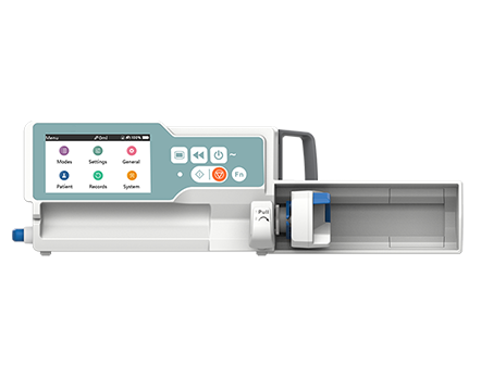 4.3 Inch LCD Color Touch Screen Automatic Syringe Pump with Drug Library