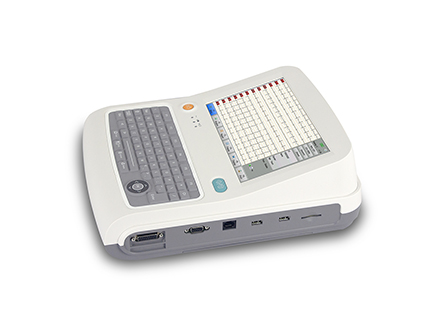 12 Channel Digital Electrocardiograph Electrocardiogram Machine