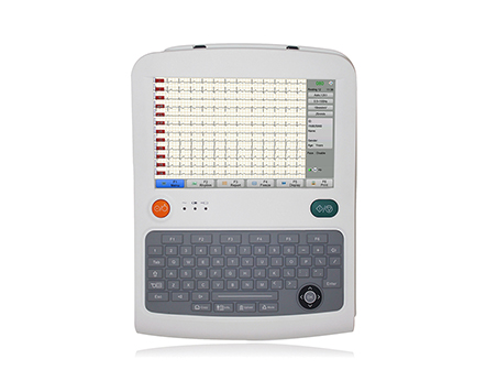 12 Channel Digital Electrocardiograph Electrocardiogram Machine