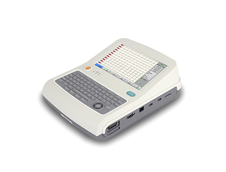 12 Channel Digital Electrocardiograph Electrocardiogram Machine